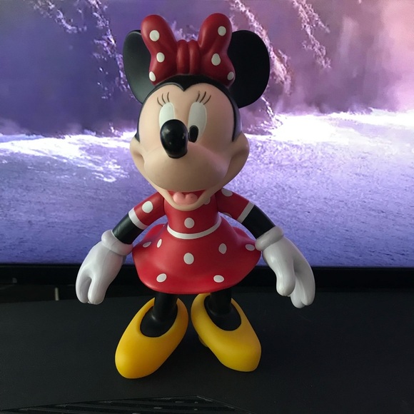 ✨✨5/$10✨✨ Disney Minnie Mouse Rubber Toy Doll Collectors - Picture 1 of 8